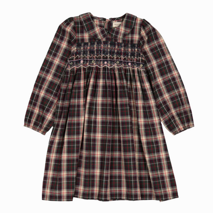 DAVA B PLAID DRESS