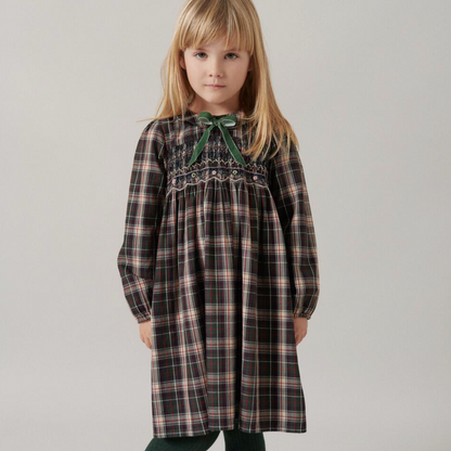 DAVA B PLAID DRESS