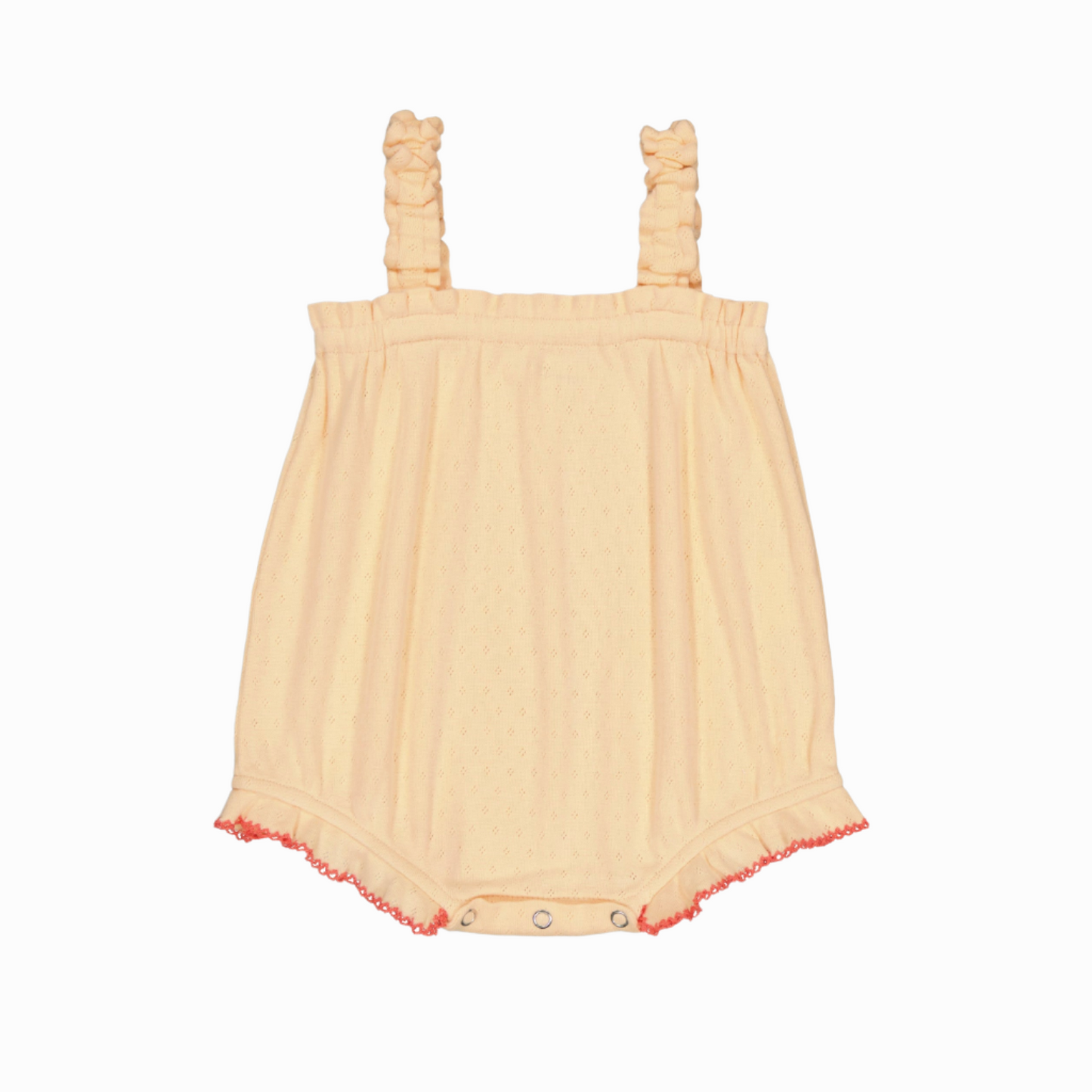 PAULETTE ROMPER APRICOT SORBET