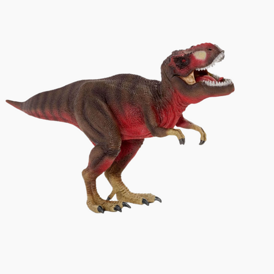 SCHLEICH TYRANNOSAURUS REX DINOSAUR - RED