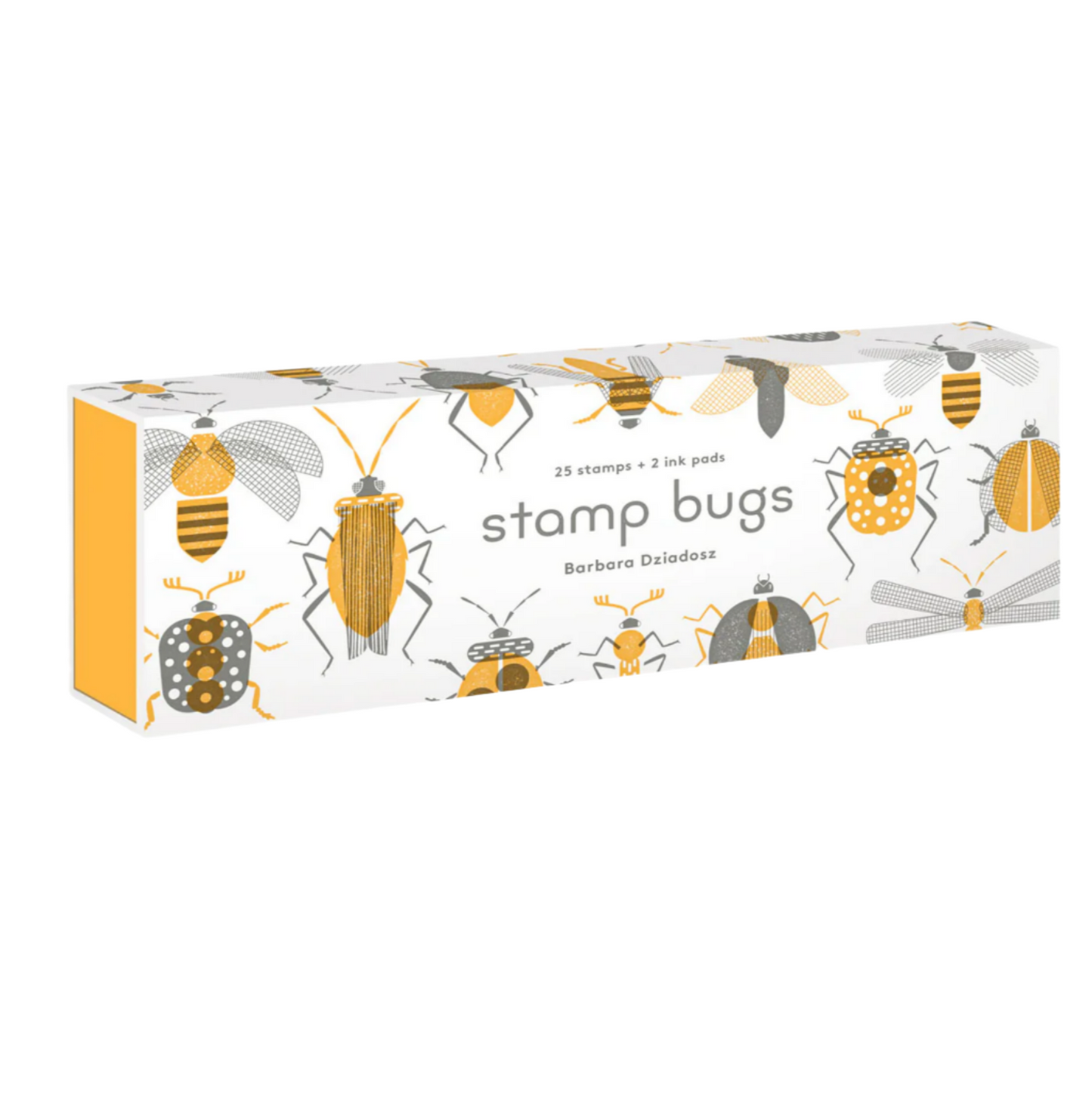 RUBBER BUG STAMP SET