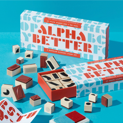 ALPHA BETTER STAMP SET