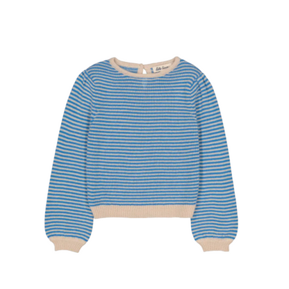 CLEOPHEE SWEATER STRIPE BLUE