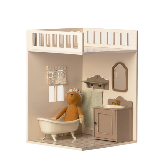 MAILEG DOLLHOUSE OF MINIATURE BATHROOM