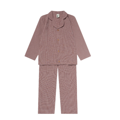 ROSEWOOD GINGHAM PAJAMAS