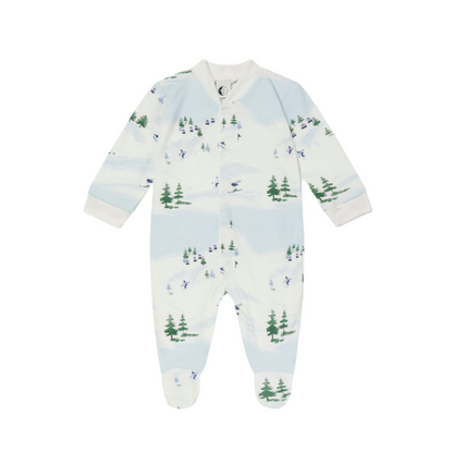 SKI SCENE SLEEPSUIT