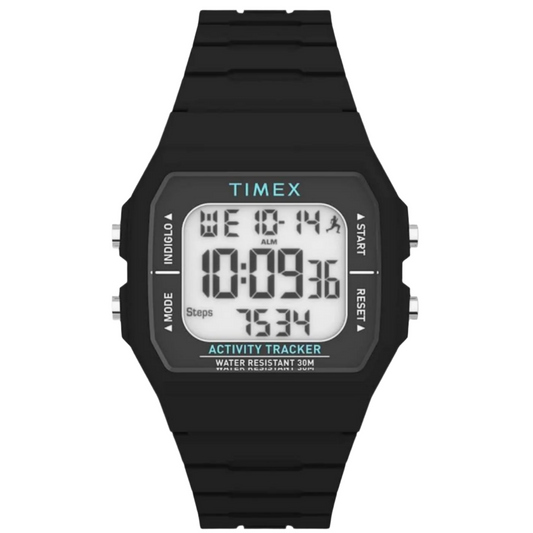 TIMEX STEP & ACTIVITY  TRACKING WATCH - BLACK