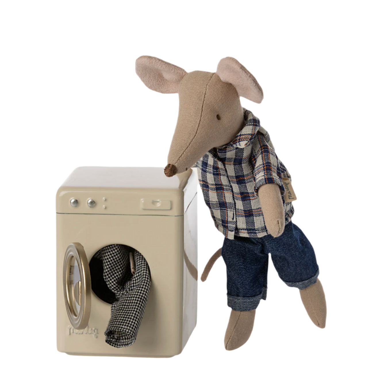 MAILEG MOUSE WASHING MACHINE