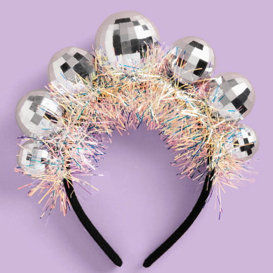 DISCO BALL NEW YEARS HEADBAND