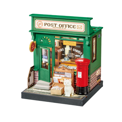 DIY MINATURE HOUSE KIT: POST OFFICE