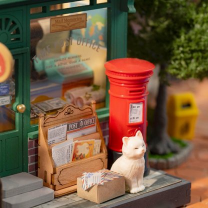 DIY MINATURE HOUSE KIT: POST OFFICE