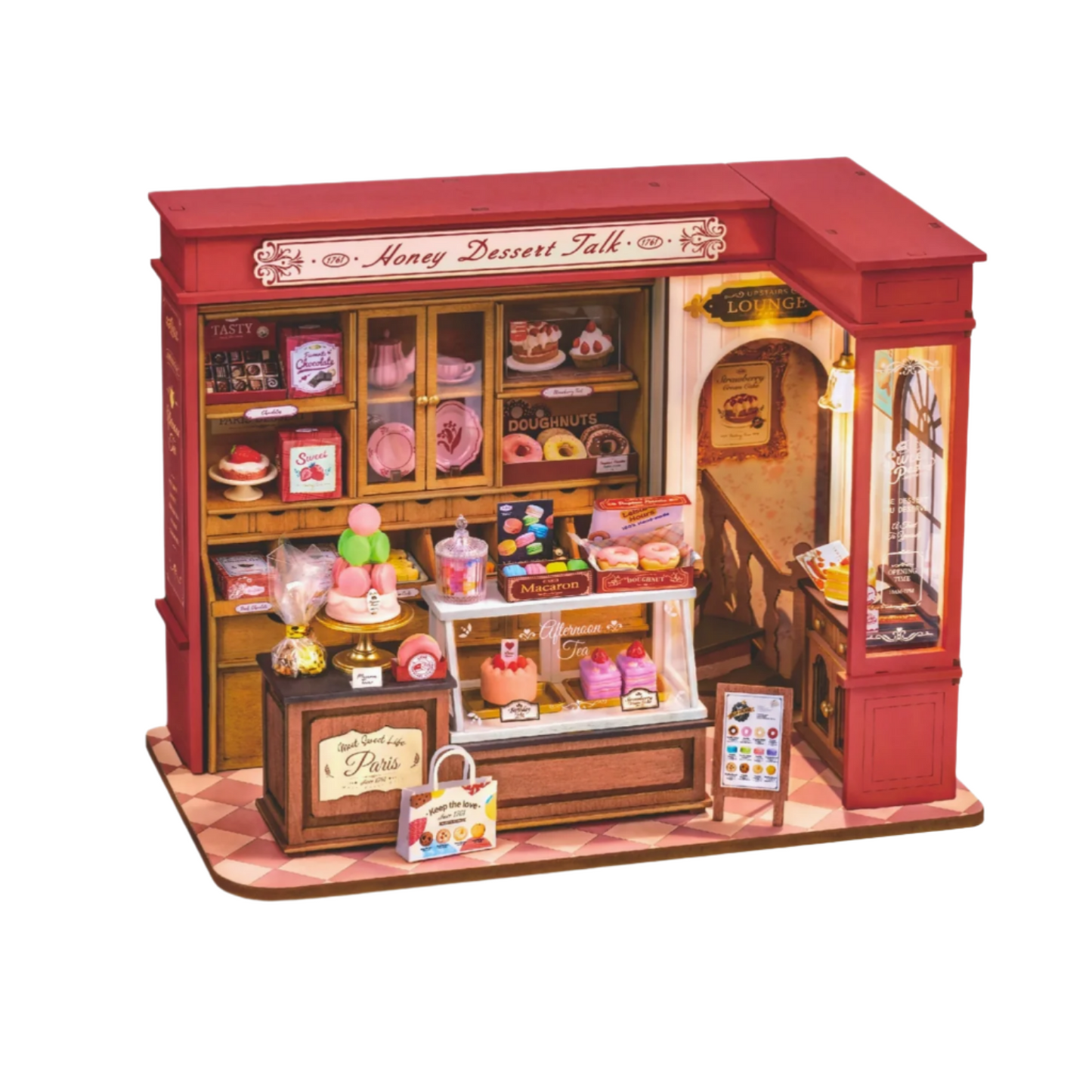 DIY MINATURE HOUSE KIT: HONEY PATISSERIE SHOP