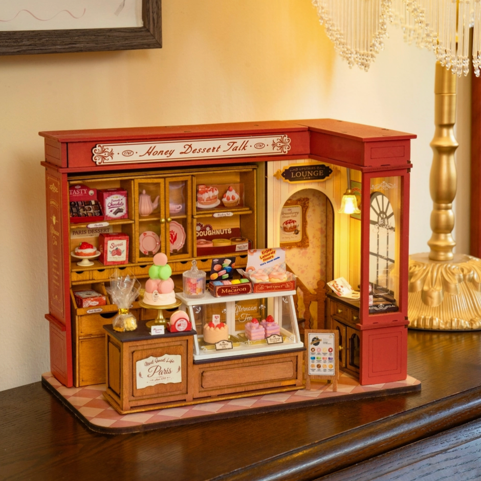 DIY MINATURE HOUSE KIT: HONEY PATISSERIE SHOP