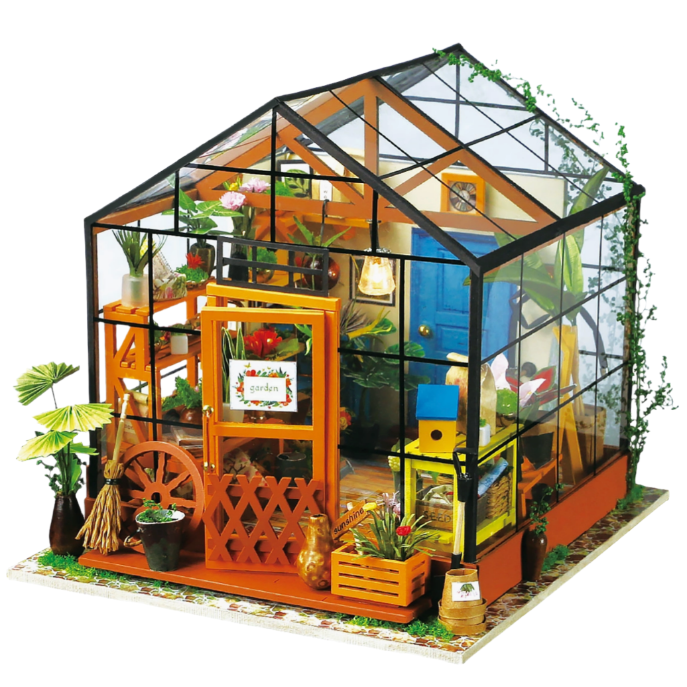 DIY MINATURE HOUSE KIT: GREENHOUSE