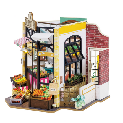 DIY MINATURE HOUSE KIT: FRUIT SHOP