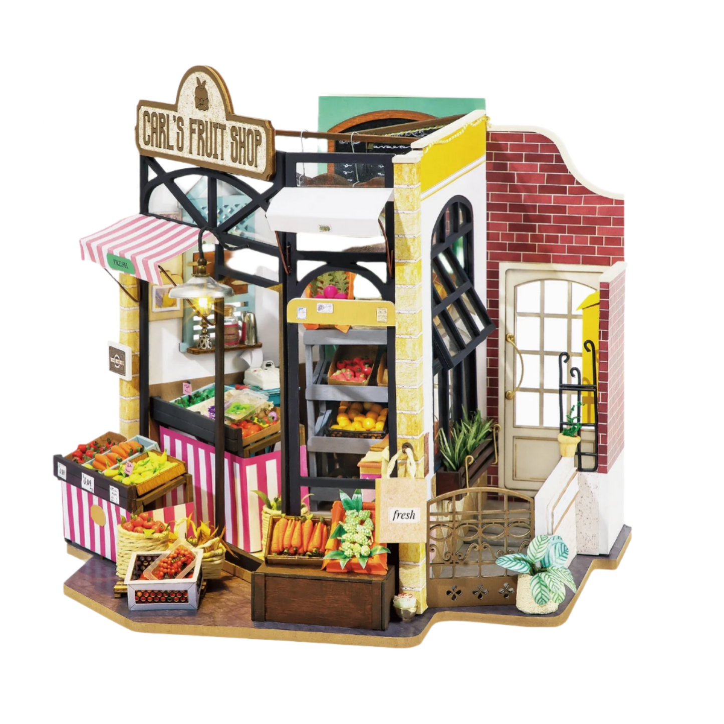 DIY MINATURE HOUSE KIT: FRUIT SHOP