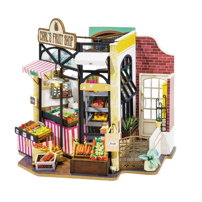 DIY MINATURE HOUSE KIT: FRUIT SHOP