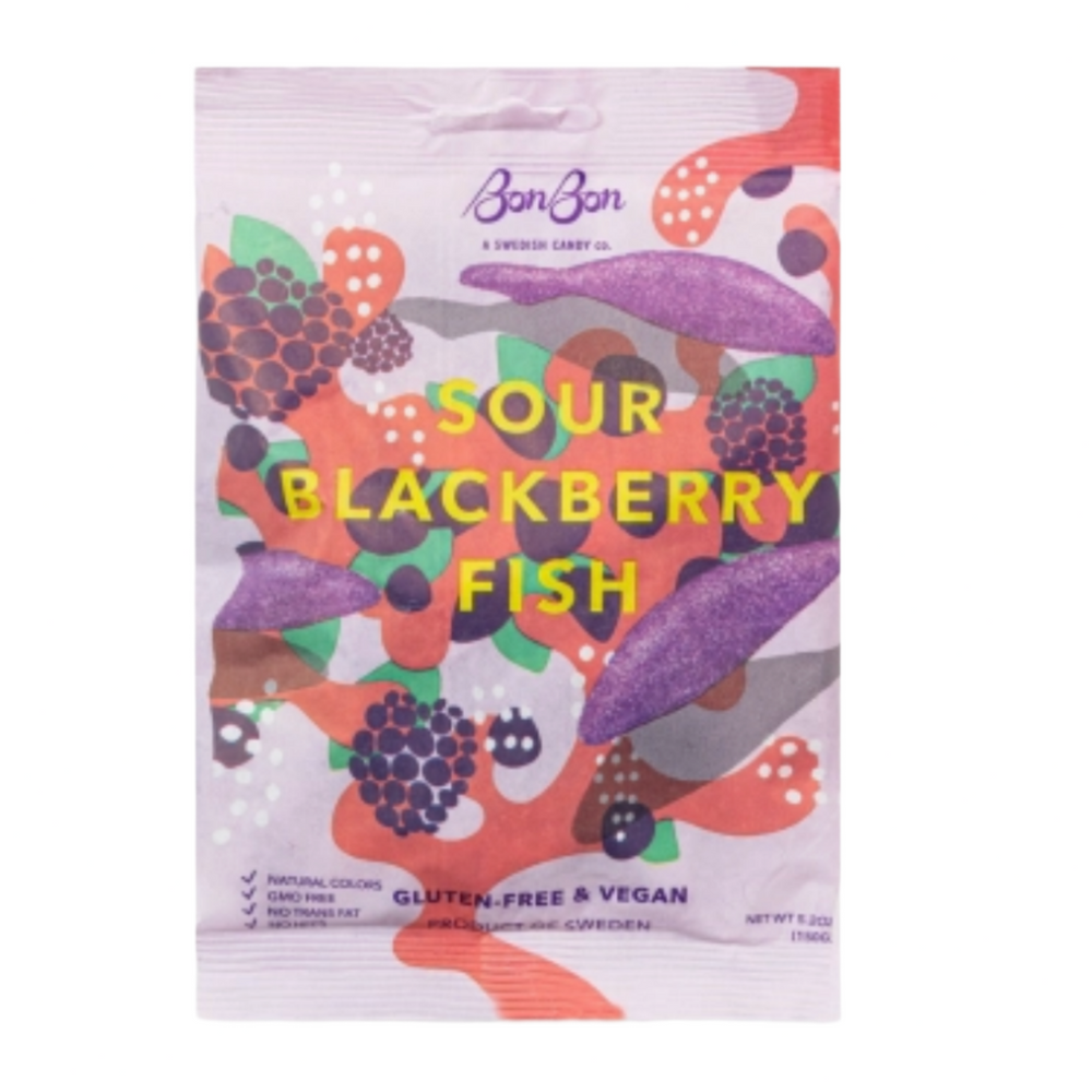 SOUR BLACKBERRY SWEDISH FISH
