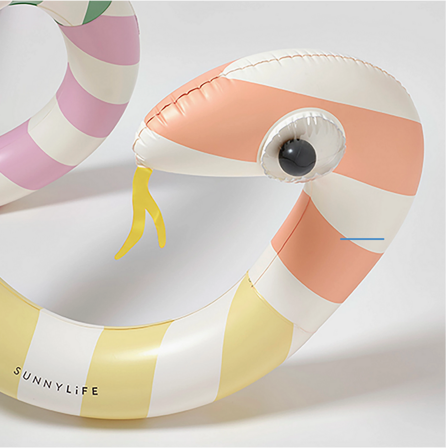 GIANT INFLATABLE NOODLE POOLSIDE SORBET STRIPE