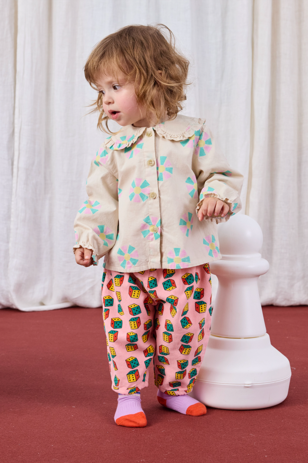 KALEIDOSCOPE ALL OVER BLOUSE