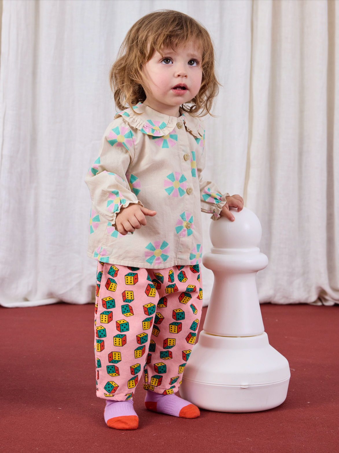 KALEIDOSCOPE ALL OVER BLOUSE