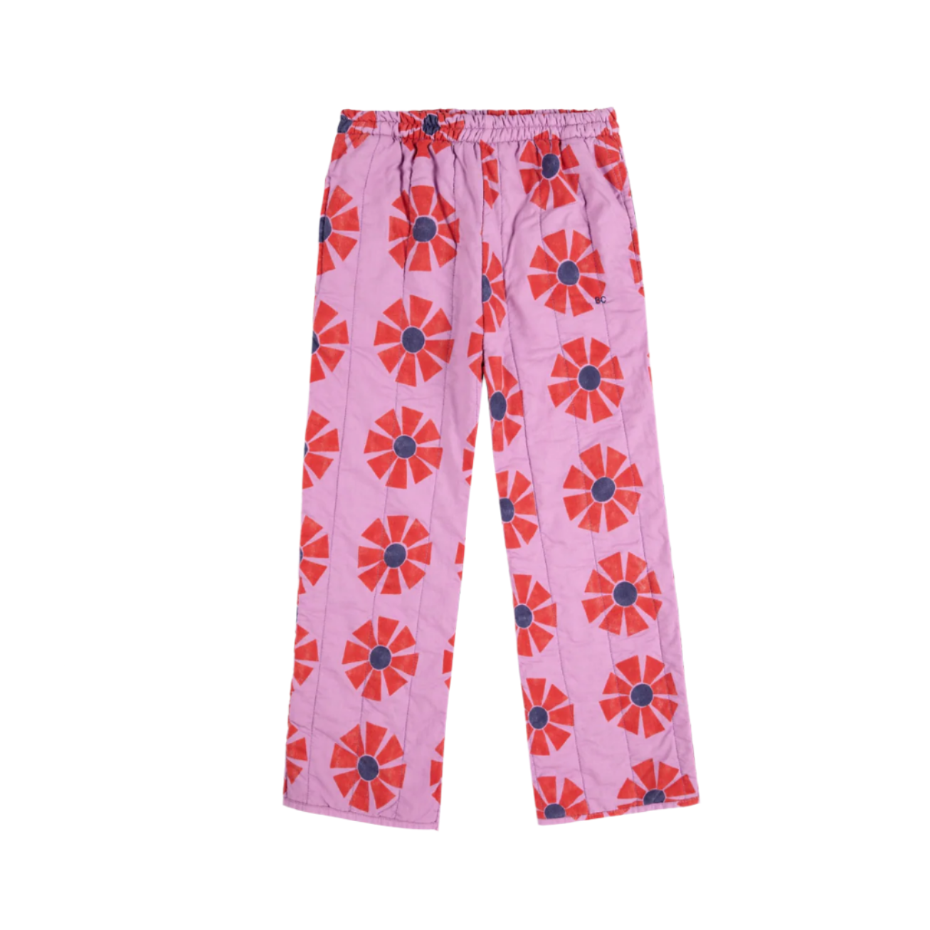 KALEIDOSCOPE ALL OVER QUILTED PANTS
