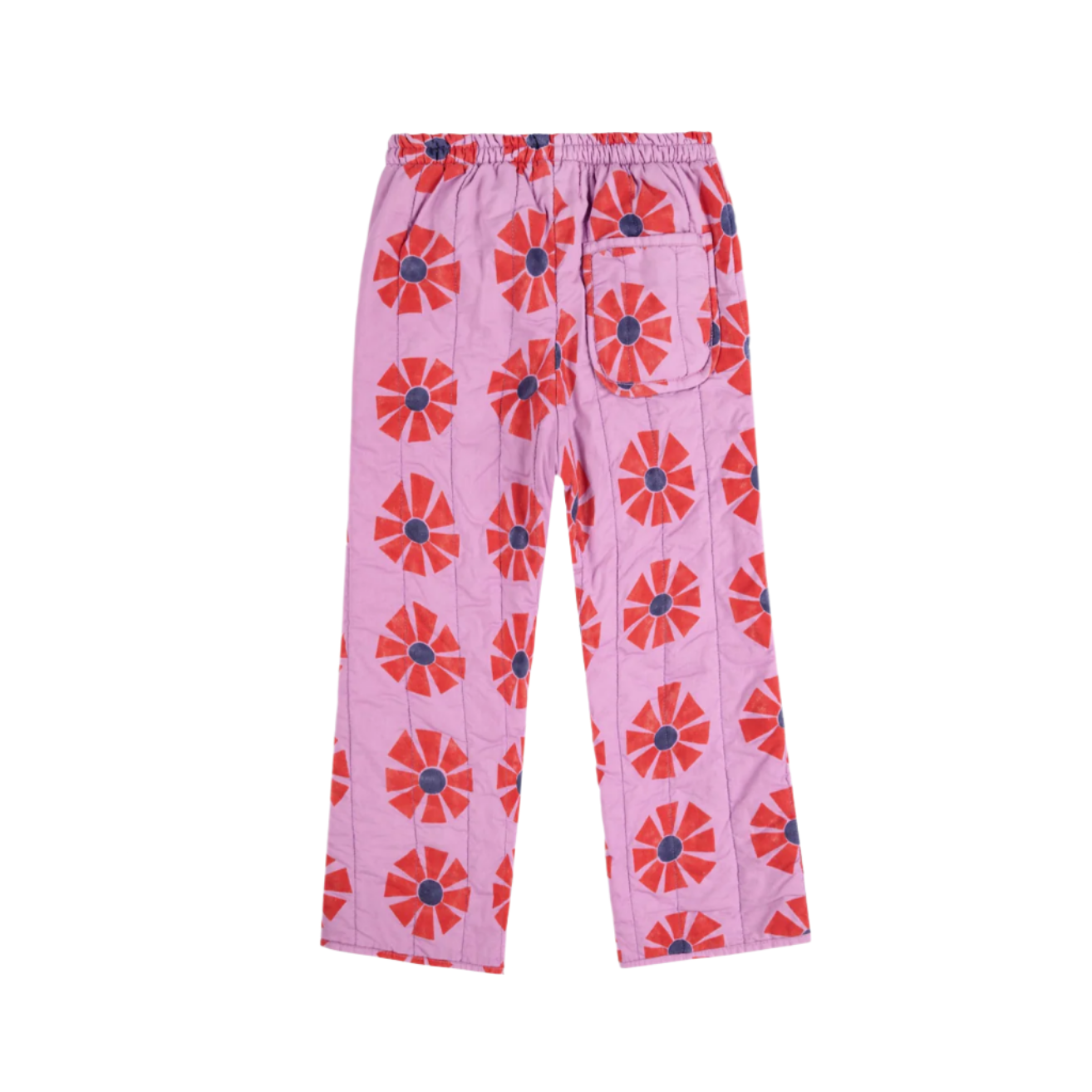 KALEIDOSCOPE ALL OVER QUILTED PANTS