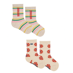 KALEIDOSCOPE ALL OVER LONG SOCKS PACK