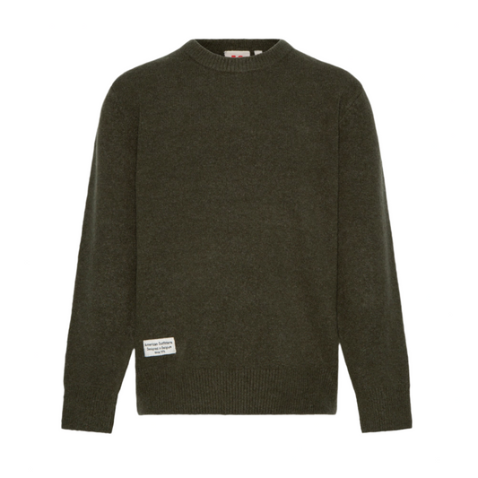 JEFF C NECK SEOUL SWEATER - FOREST