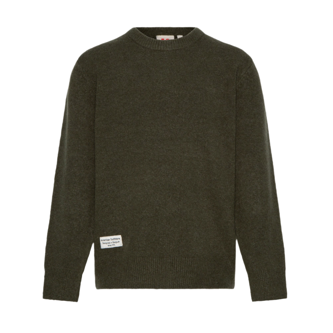 JEFF C NECK SEOUL SWEATER - FOREST