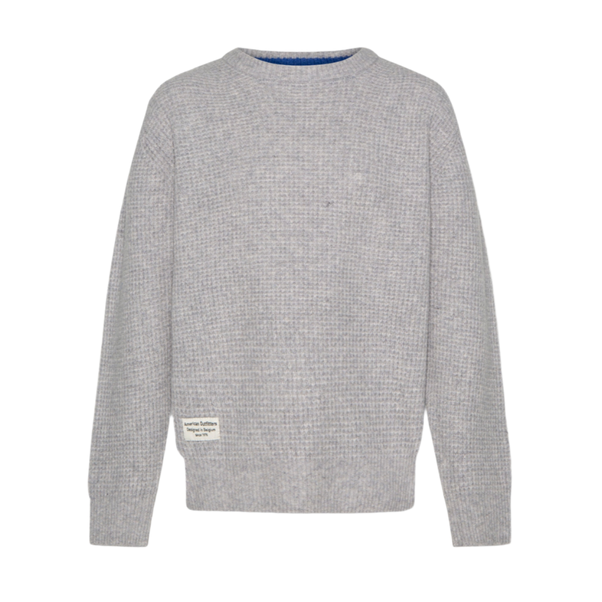 JACKARY C NECK BOX - HEATHER GRAY