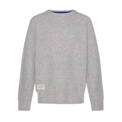 JACKARY C NECK BOX - HEATHER GRAY