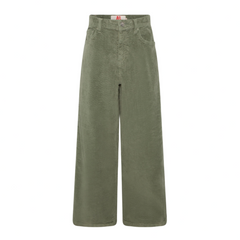 LEYLA ARDO CORDUROY PANT - EARTH GREEN
