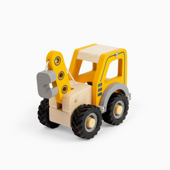 MINI WOODEN CRANE TRUCK