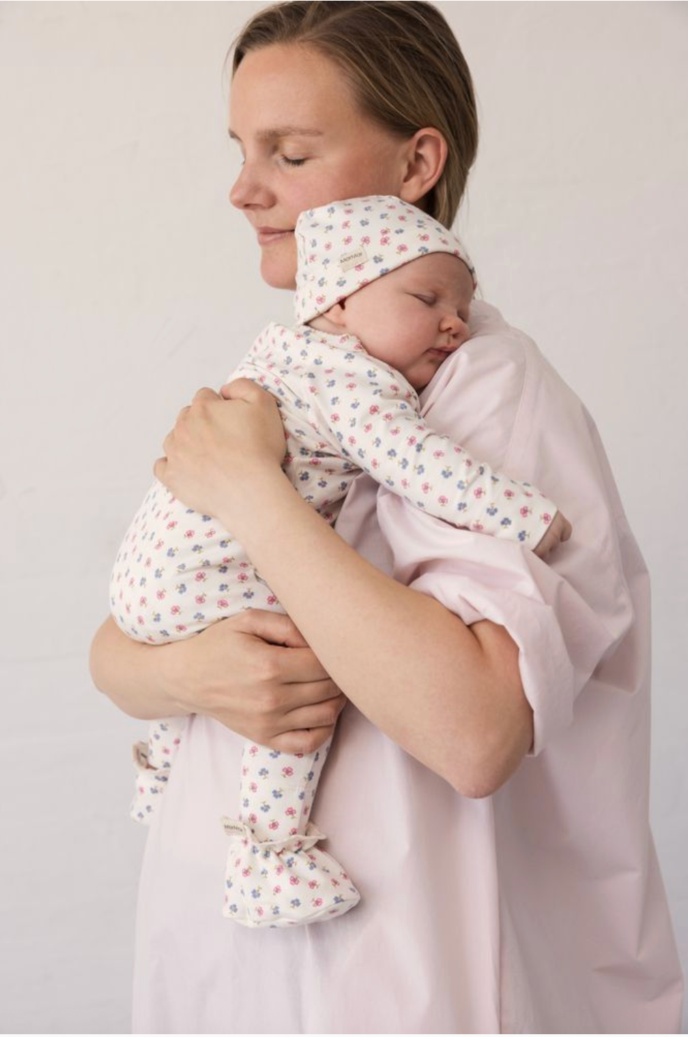 RUBELLO BABY JUMPSUIT MINI FLOWERS