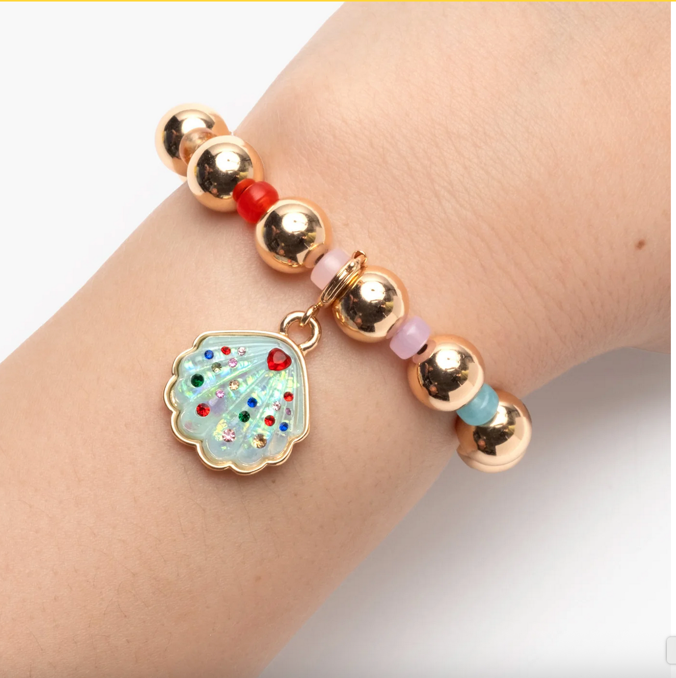 SUPER CHARMS SPARKLE SHELL CHARM