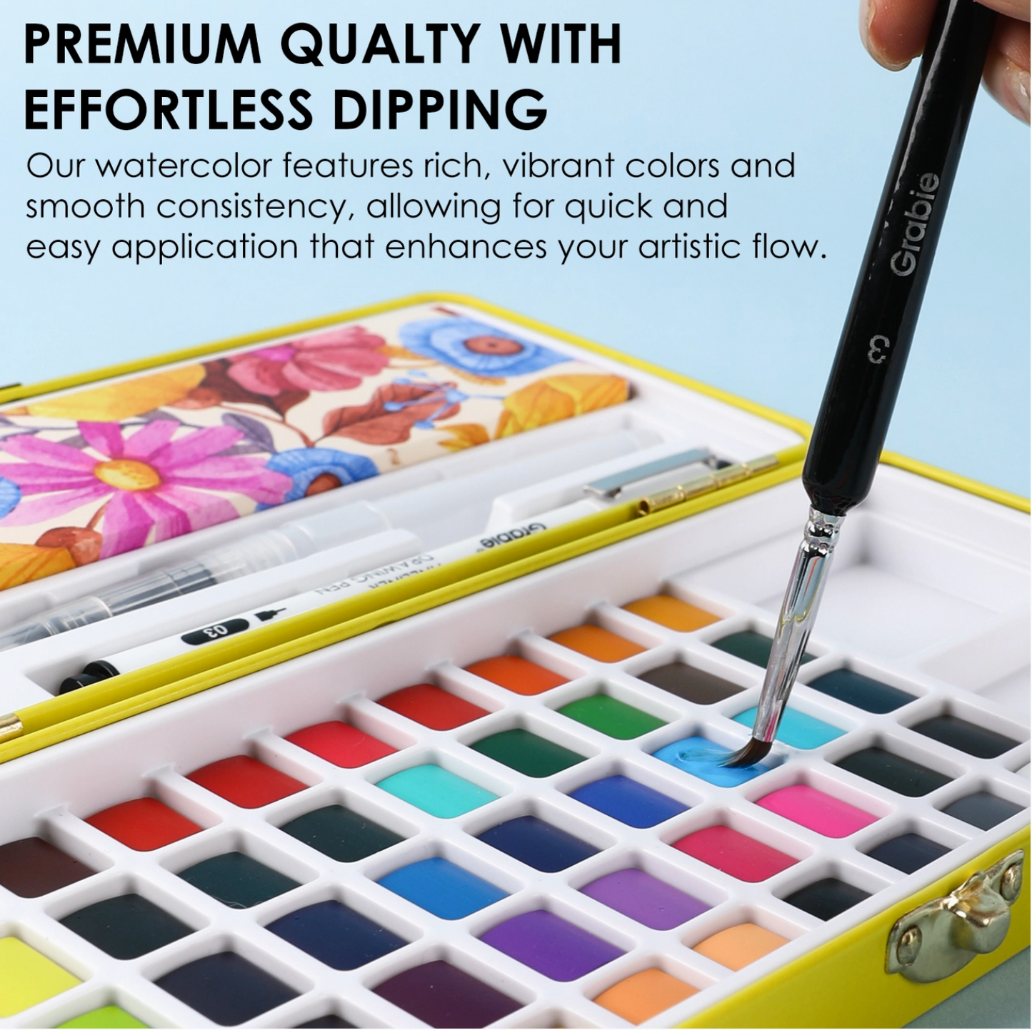 ALL-IN-ONE PREMIUM WATERCOLOR SET OF 50