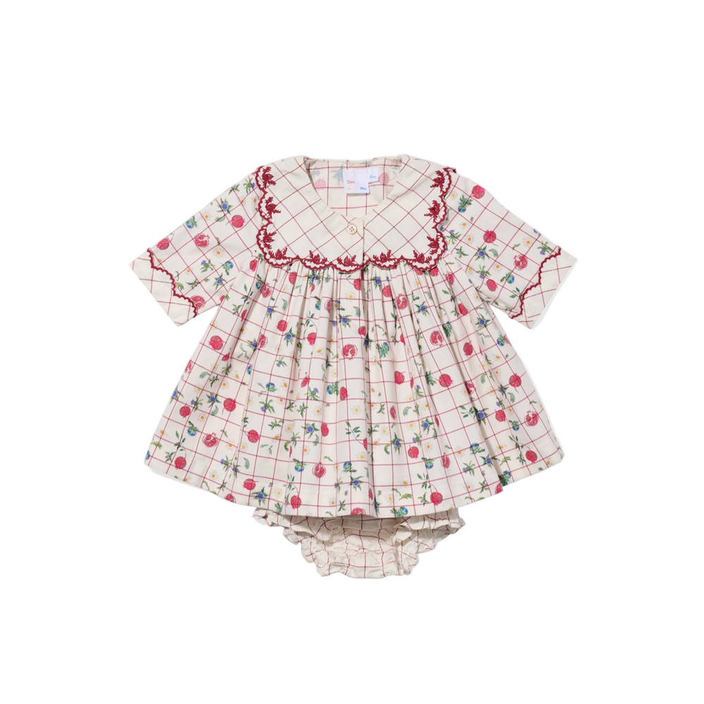 GIGI DRESS - POMEGRANATE PARADE