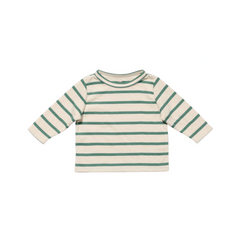 EDWARD BABY T-SHIRT - PINE STRIPE