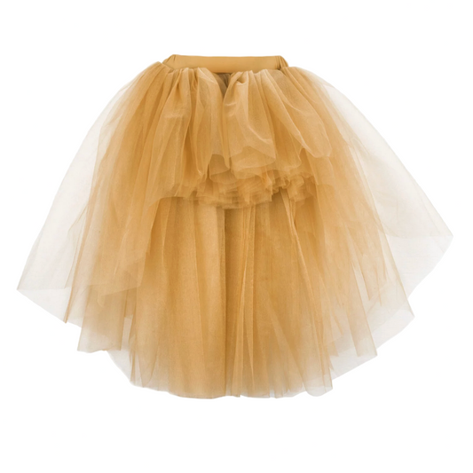 LONG ROCK TUTU SKIRT - MOKA