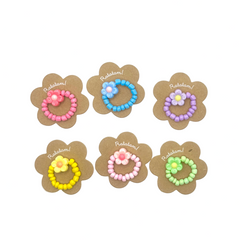 BEAD FLOWER RING