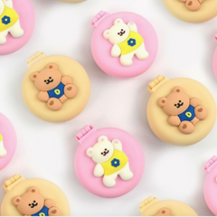 DANCING BEAR MIRROR BRUSH SET