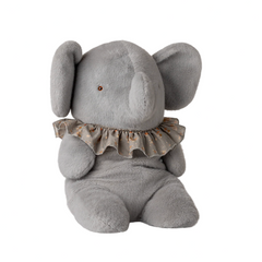 MAILEG STUFFED BLUE/GRAY ELEPHANT