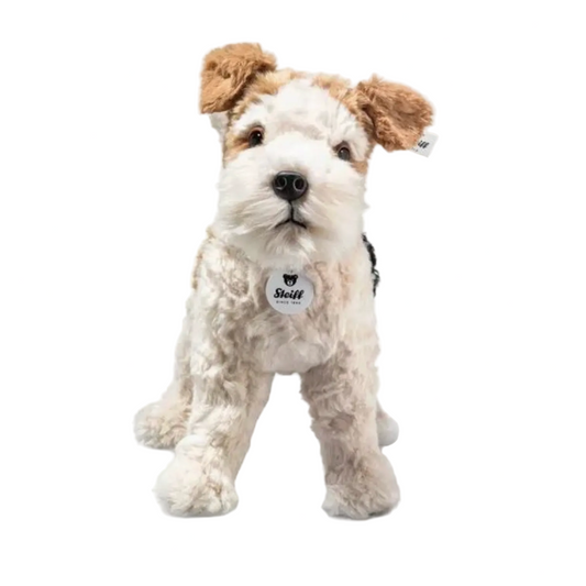 FOXY FOX TERRIER DOG PLUSH