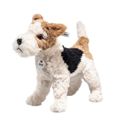 FOXY FOX TERRIER DOG PLUSH