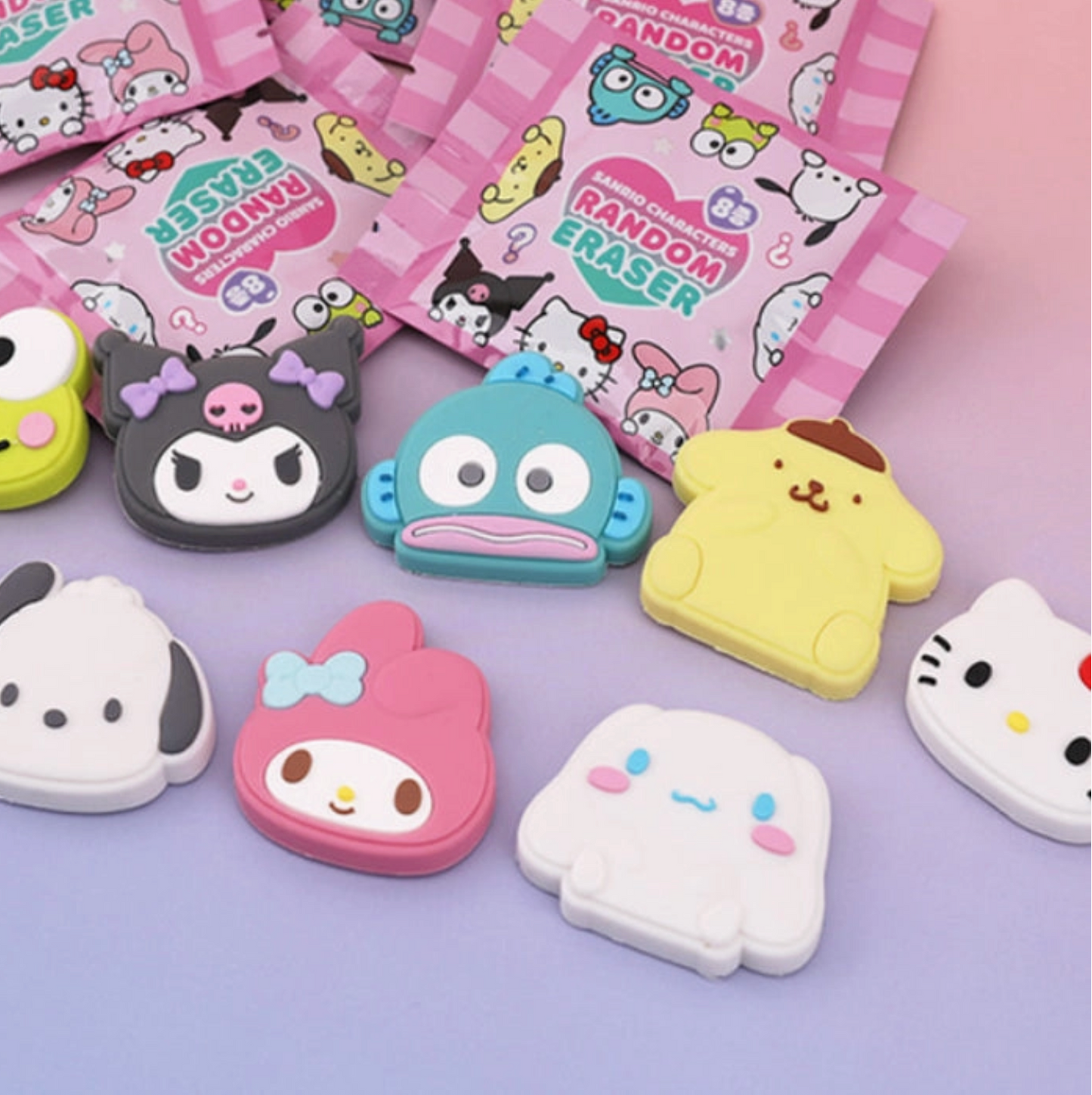 SANRIO ERASERS