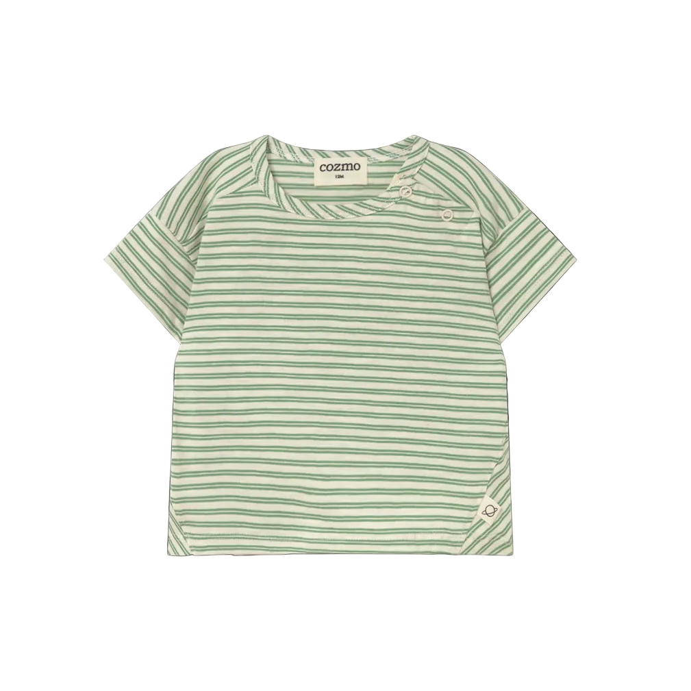 ALAN STRIPED SLUB BABY T SHIRT
