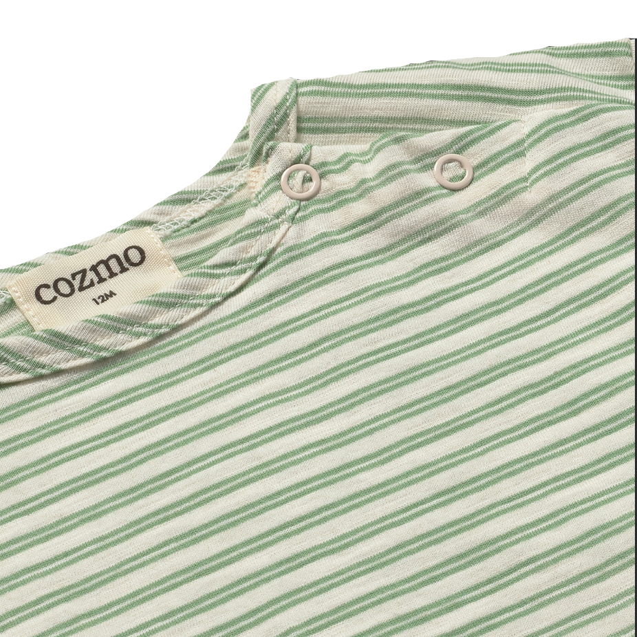 ALAN STRIPED SLUB BABY T SHIRT