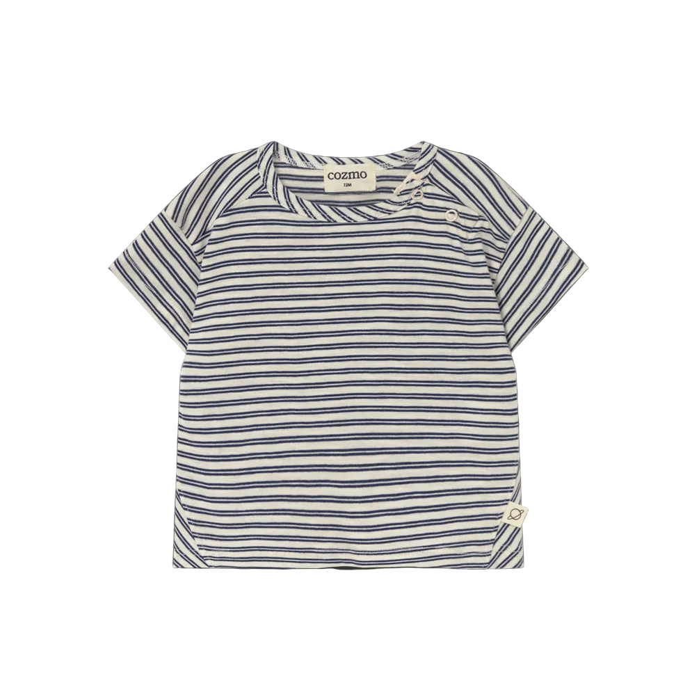 ALAN STRIPED SLUB BABY T SHIRT