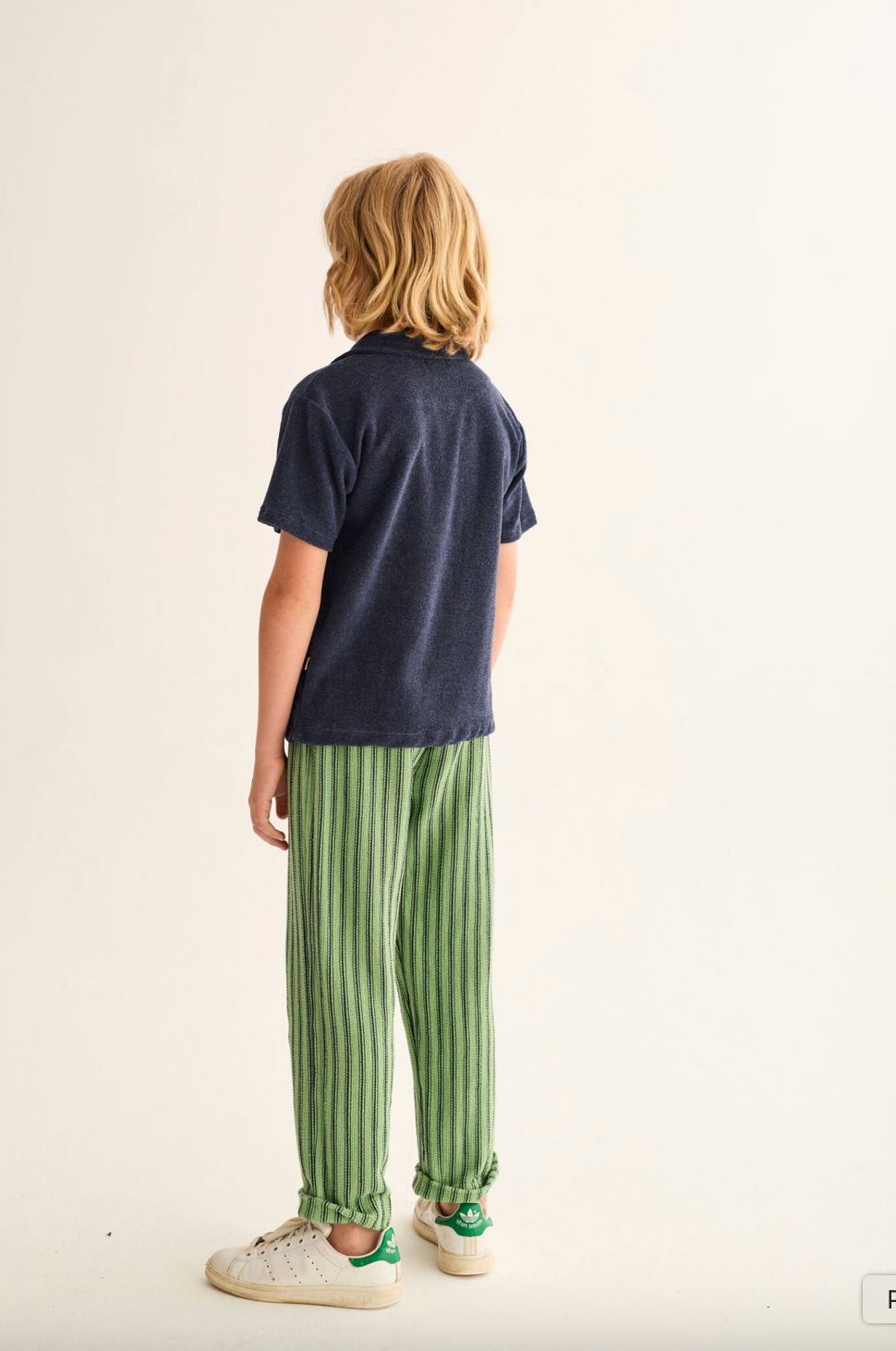 ENZO RUSTIC STRIPED PANT